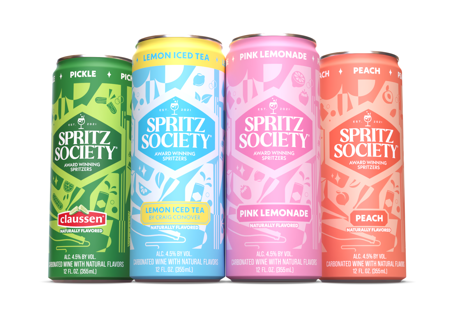 Spritz Society x GALLO cans